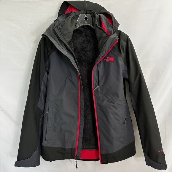 The North Face Osito Triclimate 3-1 Jacket Womens XS Gray Waterproof - Picture 9 of 10